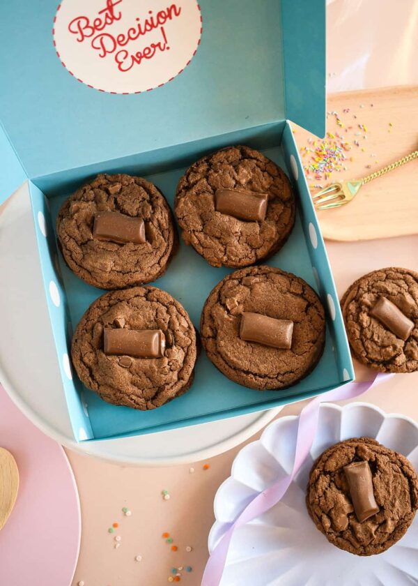 Galaxy Caramel Whoopie Cookie